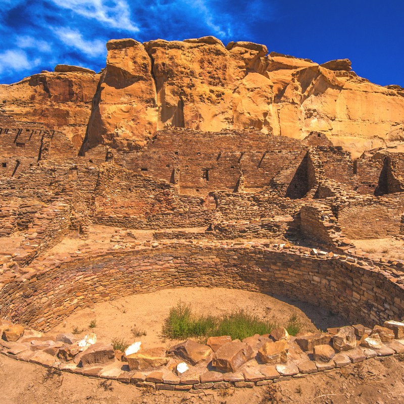 Pueblo Bonito at Chaco Culture National Historical Park
