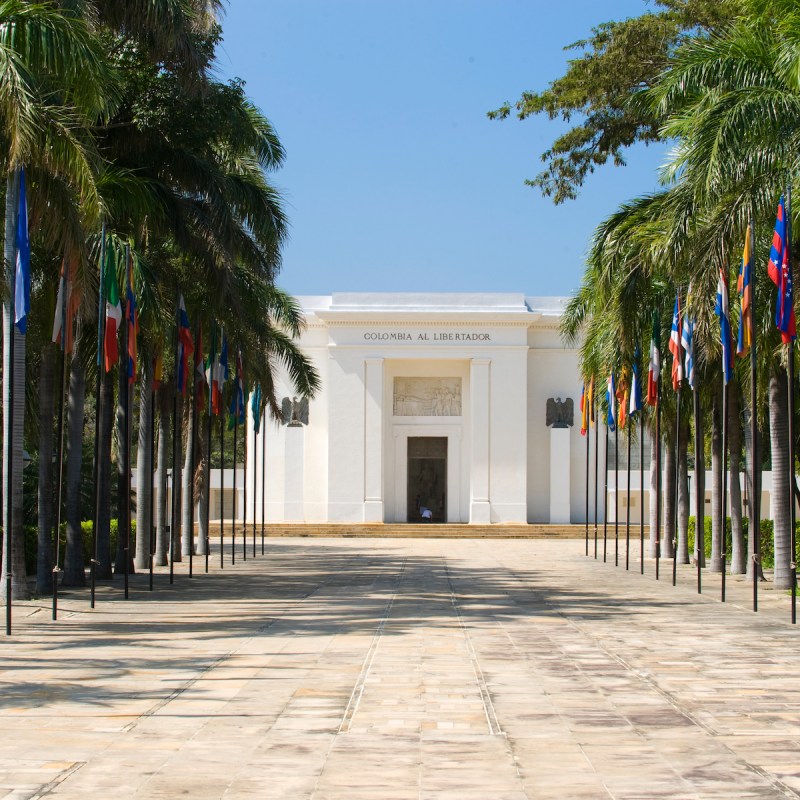 Quinta de San Pedro Alejandrino memorial in Santa Marta, Colombia