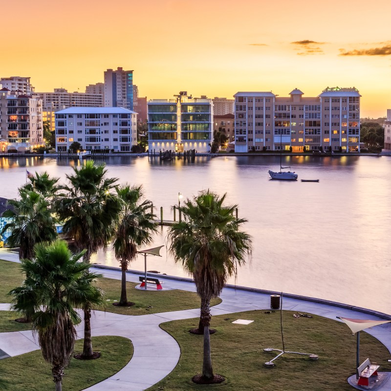 Skyline of Sarasota, Florida