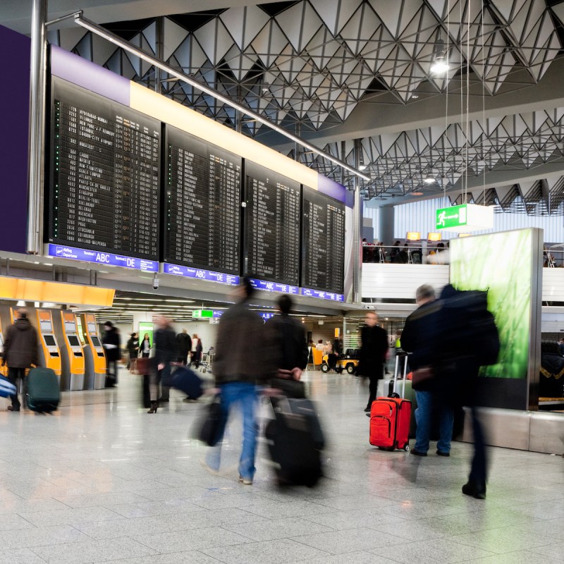 busy airport