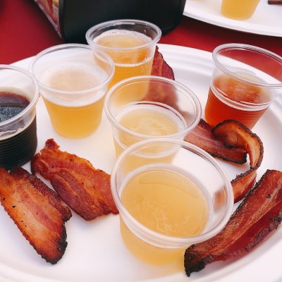 Bacon and Brew samples
