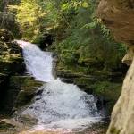 Waterfall along the Cascade Path in Waterville Valley