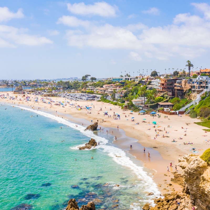 Corona del Mar Beach in Newport Beach