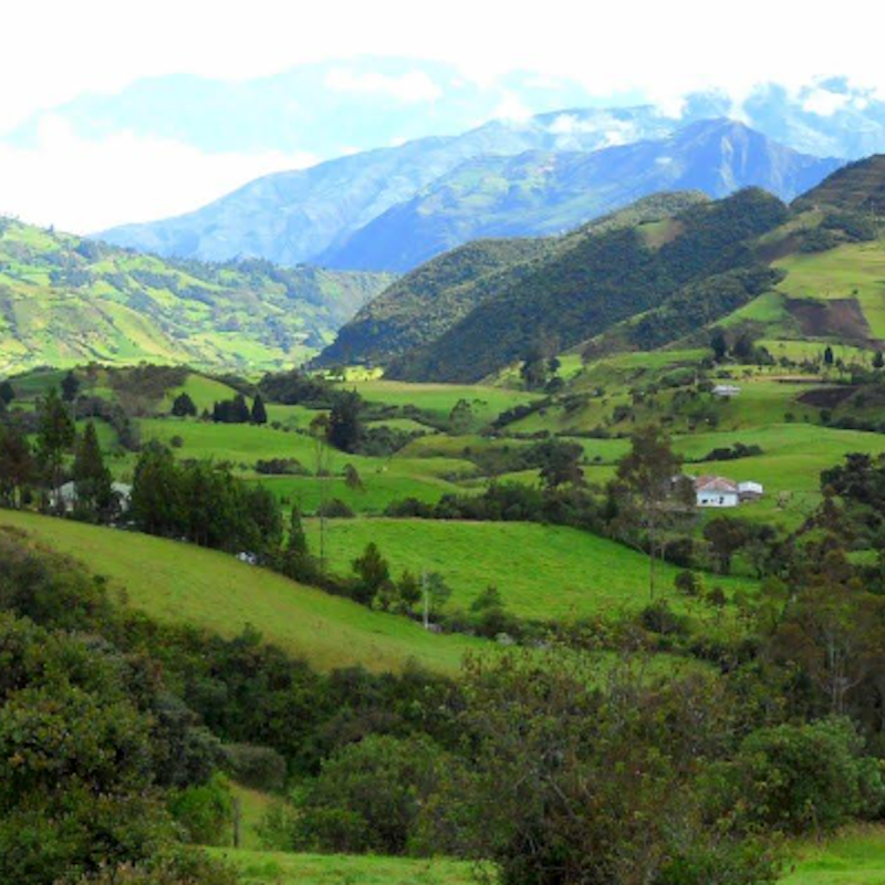 Breathtaking Ecuadorian countryside