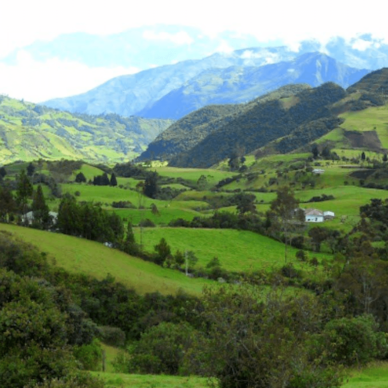 Breathtaking Ecuadorian countryside