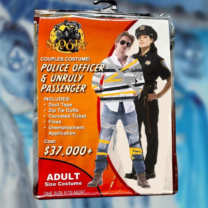faa unruly passenger costume