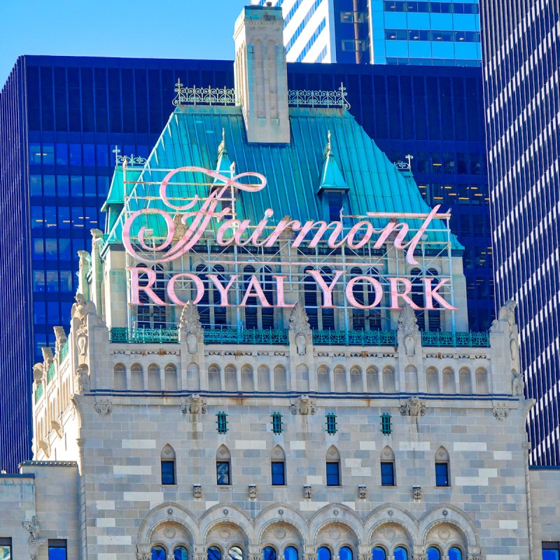 Fairmont Royal York Hotel in Toronto