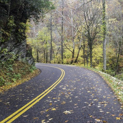 Little River Gorge Road in Tennessee