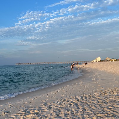 Pensacola Beach in the morning