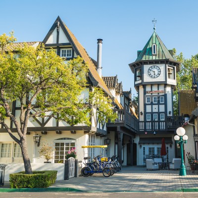 The Danish-American town of Solvang, California