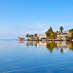 Water glistening in the Florida Keys