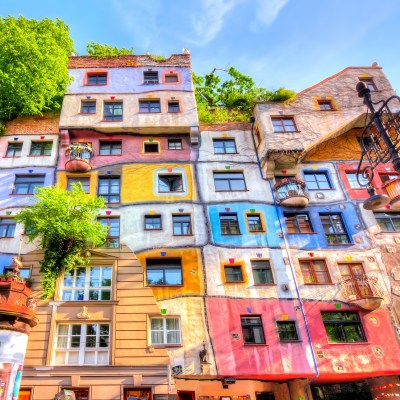 Hundertwasserhaus in Vienna, Austria