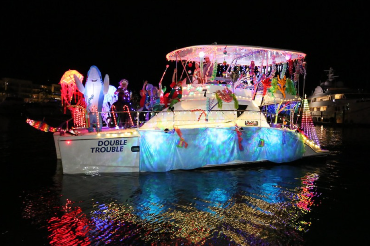 Schooner Wharf Lighted Boat Parade