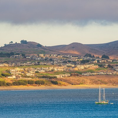 The outer bay of Bodega Bay, California