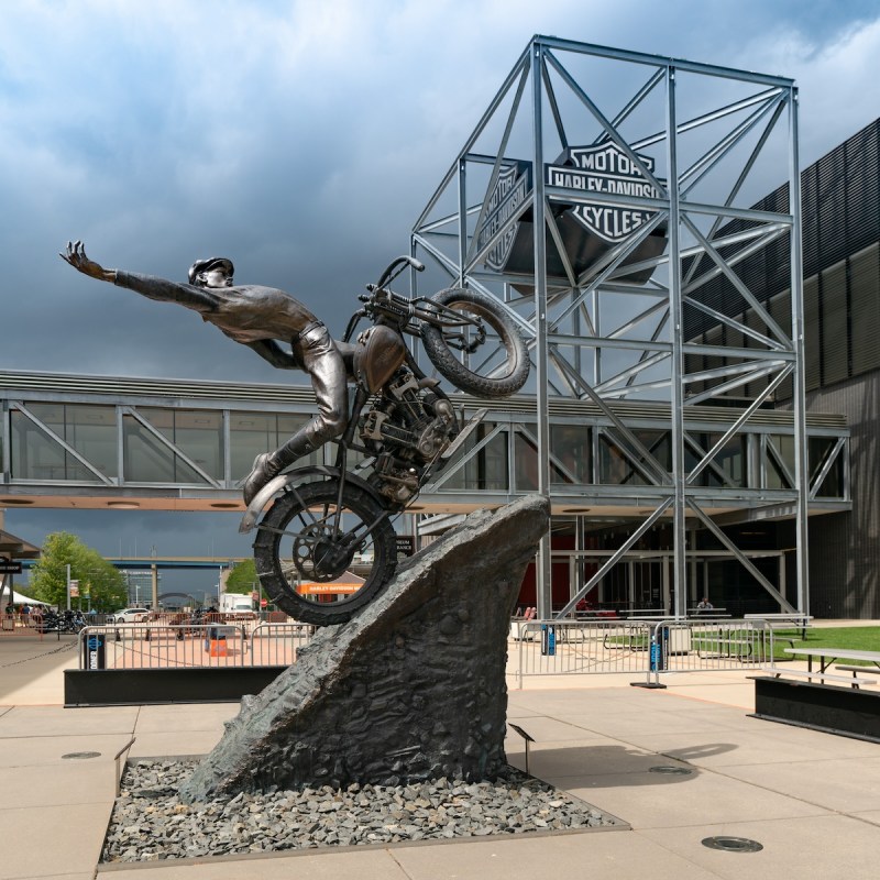 Harley-Davidson Museum in Milwaukee, Wisconsin