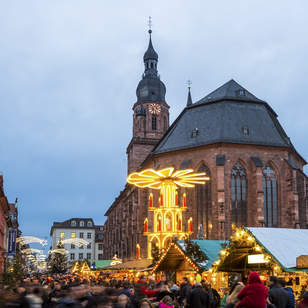 Christmas Market in Heidelberg, Germany