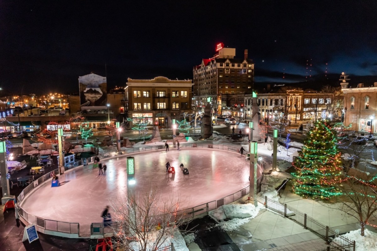 Main Street Square Ice Rink in Rapid City