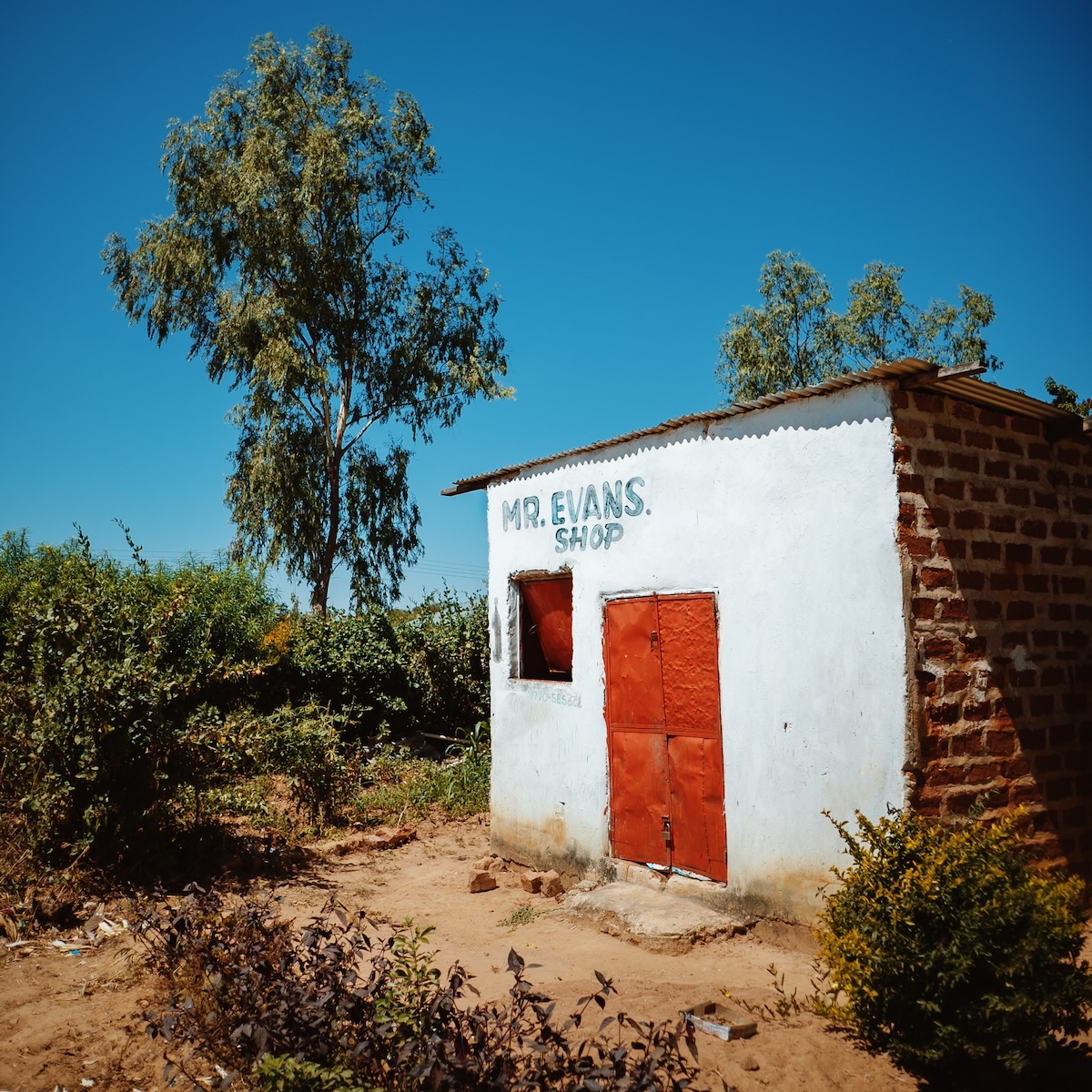 Old Shop in Lusaka, Zambia