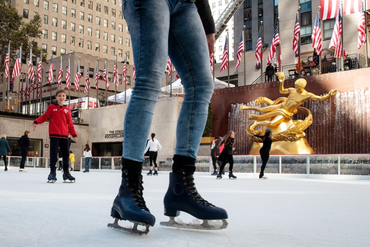 Rockefeller Center skating rink