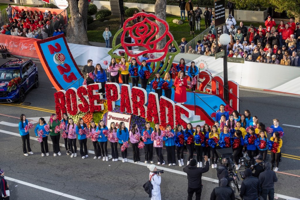 Rose Bowl Parade in Pasadena