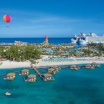 Royal Caribbean ship at Perfect Day at CocoCay in the Bahamas