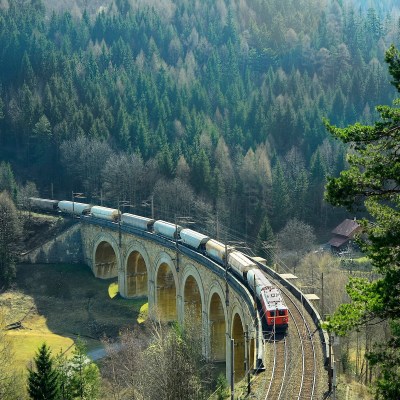 Semmering Railway in Austria