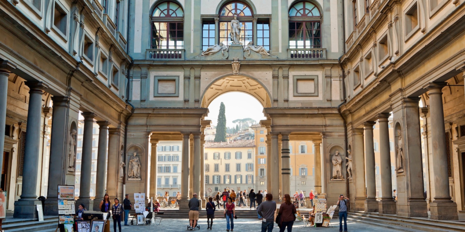 Uffizi Gallery in Florence, Italy