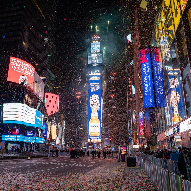 New Year's Eve in Times Square, New York City