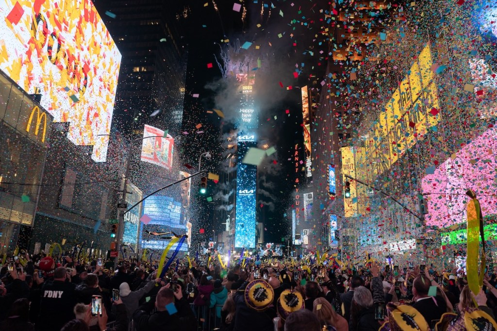 New Year's Eve Ball Drop in Times Square