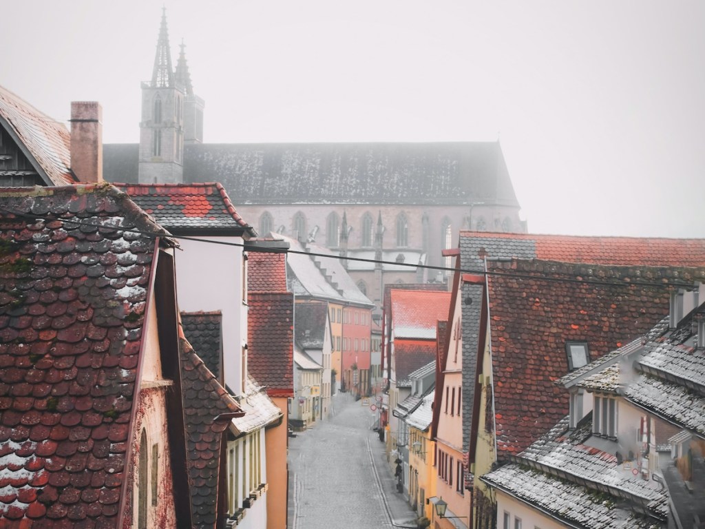 Winter time in Rothenburg ob der Tauber