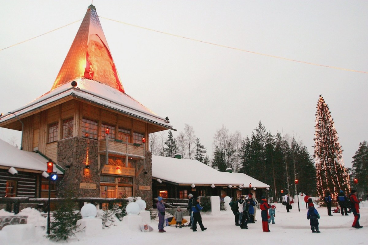 Santa Claus Village in Rovaniemi, Finland