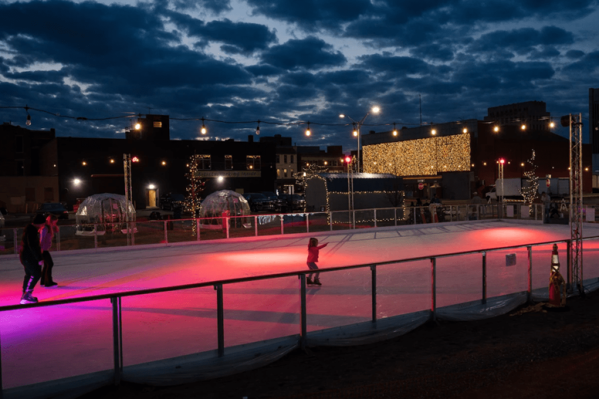 Holiday Whopla Ice Skating Rink