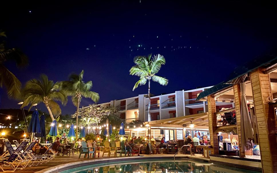 Pool view of Bolongo Bay Beach Resort