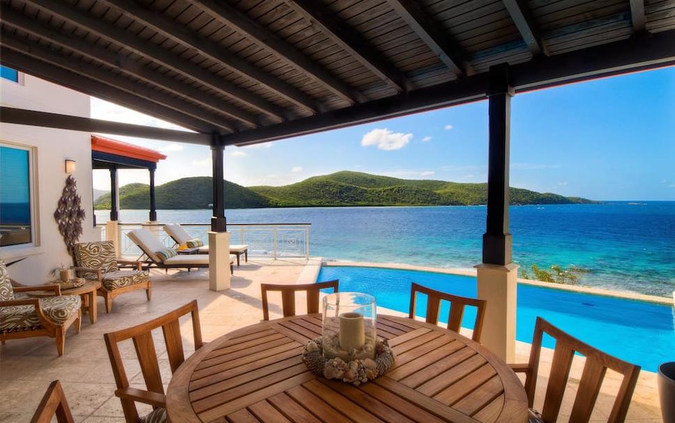 Patio view of Scrub Island Resort, Spa & Marina