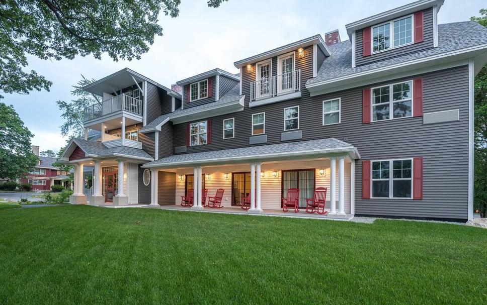 Building view of The Inn on Mount Desert