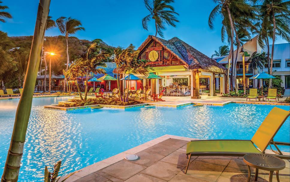 Pool view of Margaritaville Vacation Club by Wyndham - St. Thomas