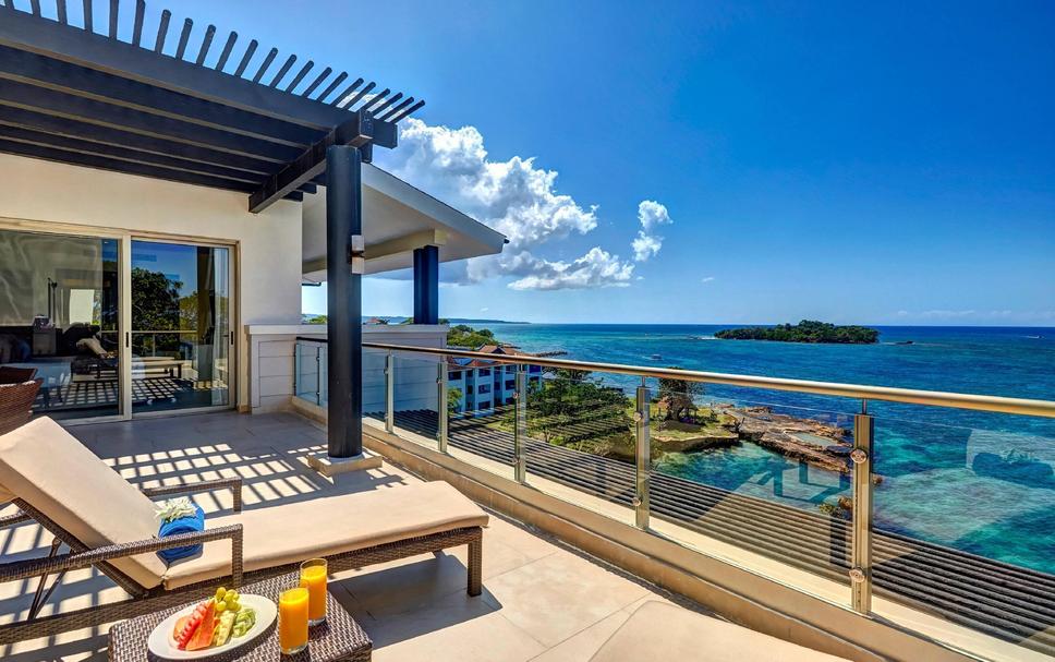 Balcony view of Grand Lido Negril Au-Naturel