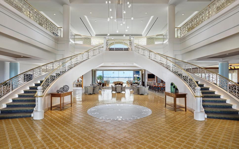 Lobby view of Loews Coronado Bay Resort
