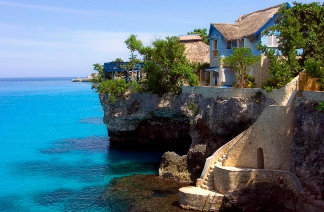 Outdoor view of The Caves, Jamaica