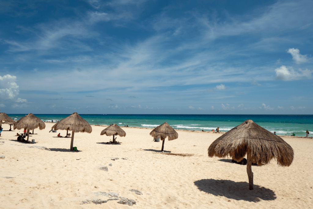 Beach in Cancun