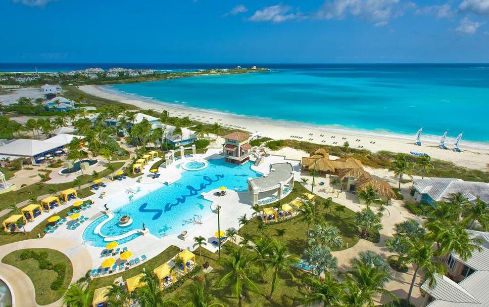 Pool view of Sandals Emerald Bay Golf