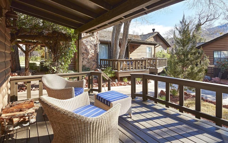 Balcony view of L'auberge De Sedona