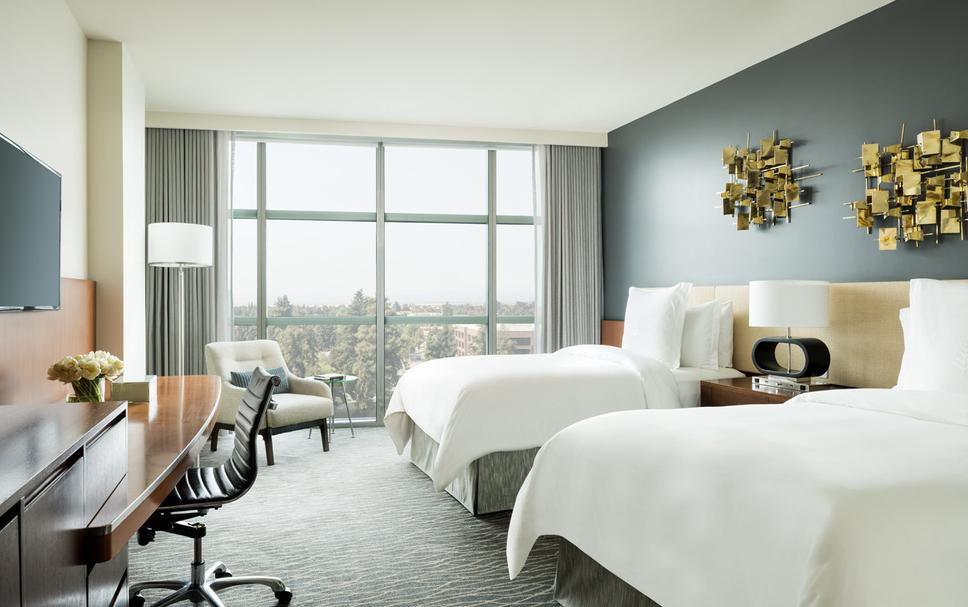 Bedroom view of Four Seasons Hotel Silicon Valley at East Palo Alto