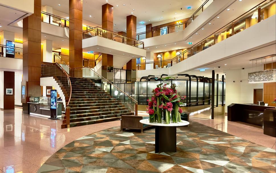 Lobby view of Four Seasons Hotel Sydney