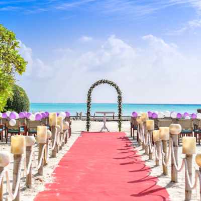 Wedding on a beach