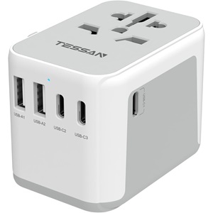 TESSAN Universal Travel Adapter