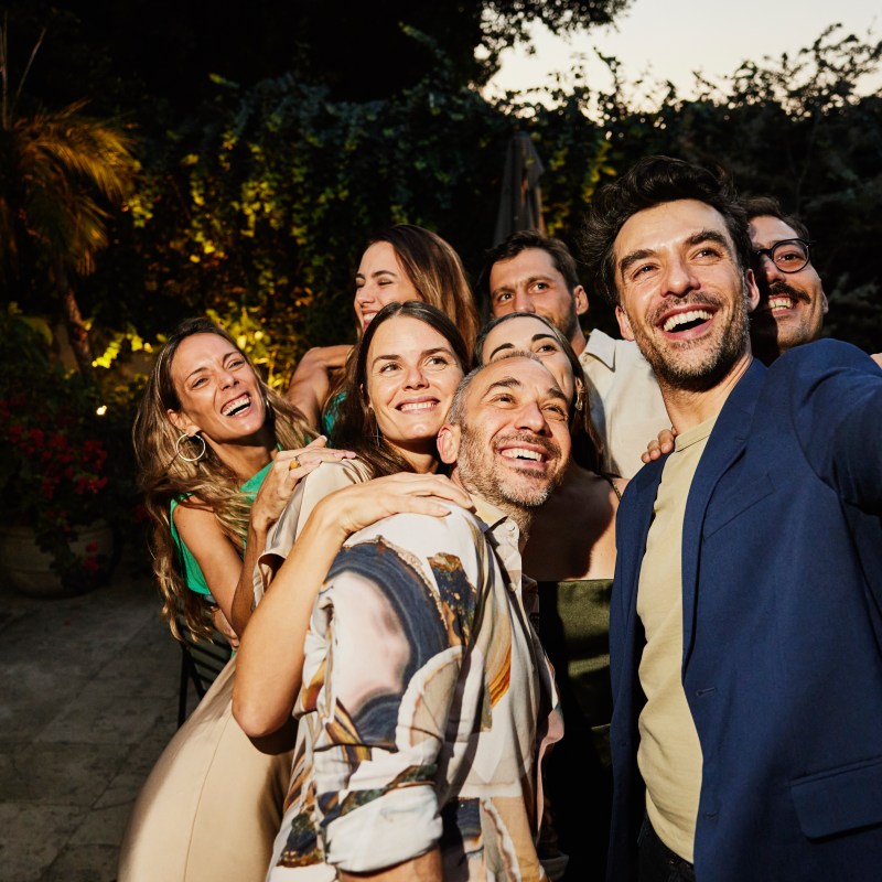 Group celebrates bachelor/ette Jack and Jill party